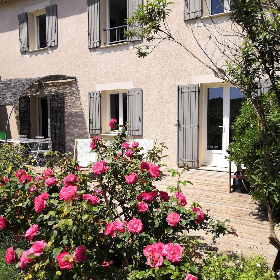 Villa Spacieuse Avec Terrasse Et Vue Mont Ventoux Entrechaux Zewnętrze zdjęcie