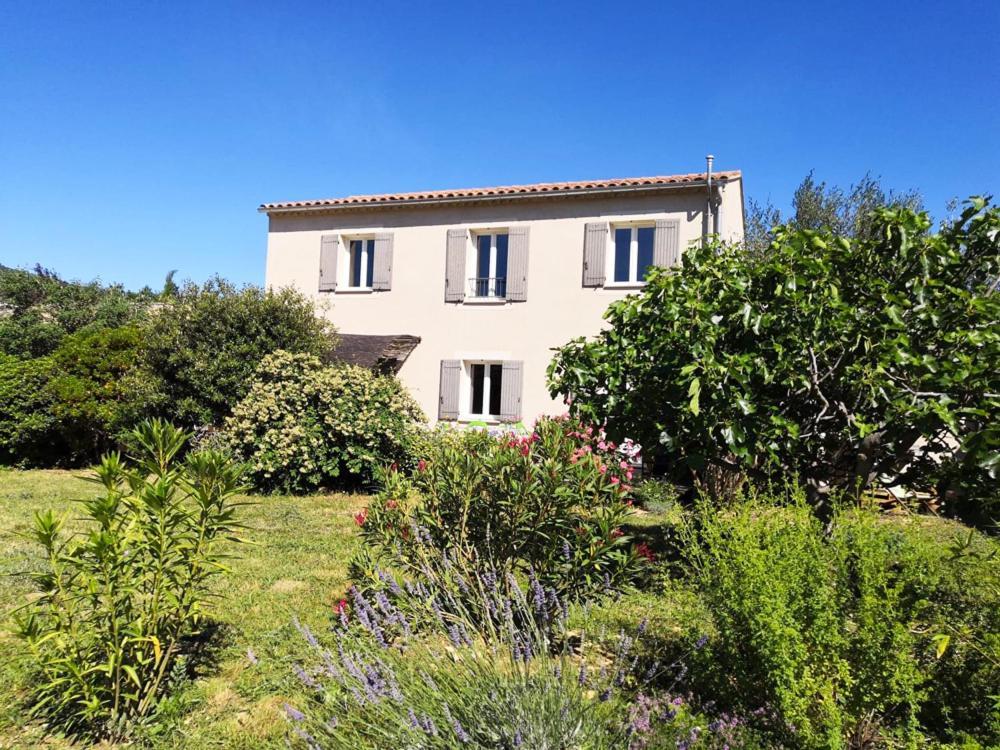 Villa Spacieuse Avec Terrasse Et Vue Mont Ventoux Entrechaux Zewnętrze zdjęcie